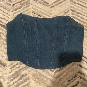 Denim Corset Top 👖